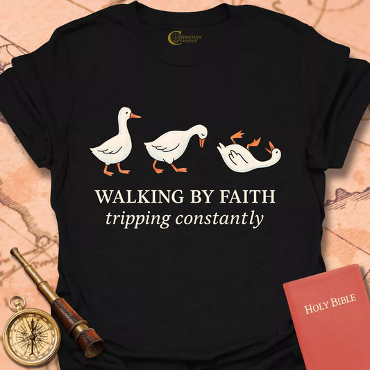 Walking by Faith Ducks T-Shirt