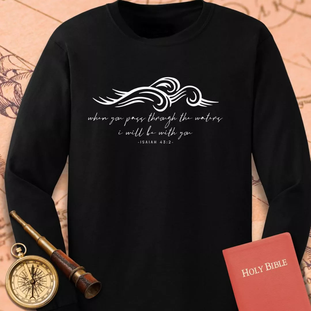 Pass Through the Waters Long Sleeve Tee