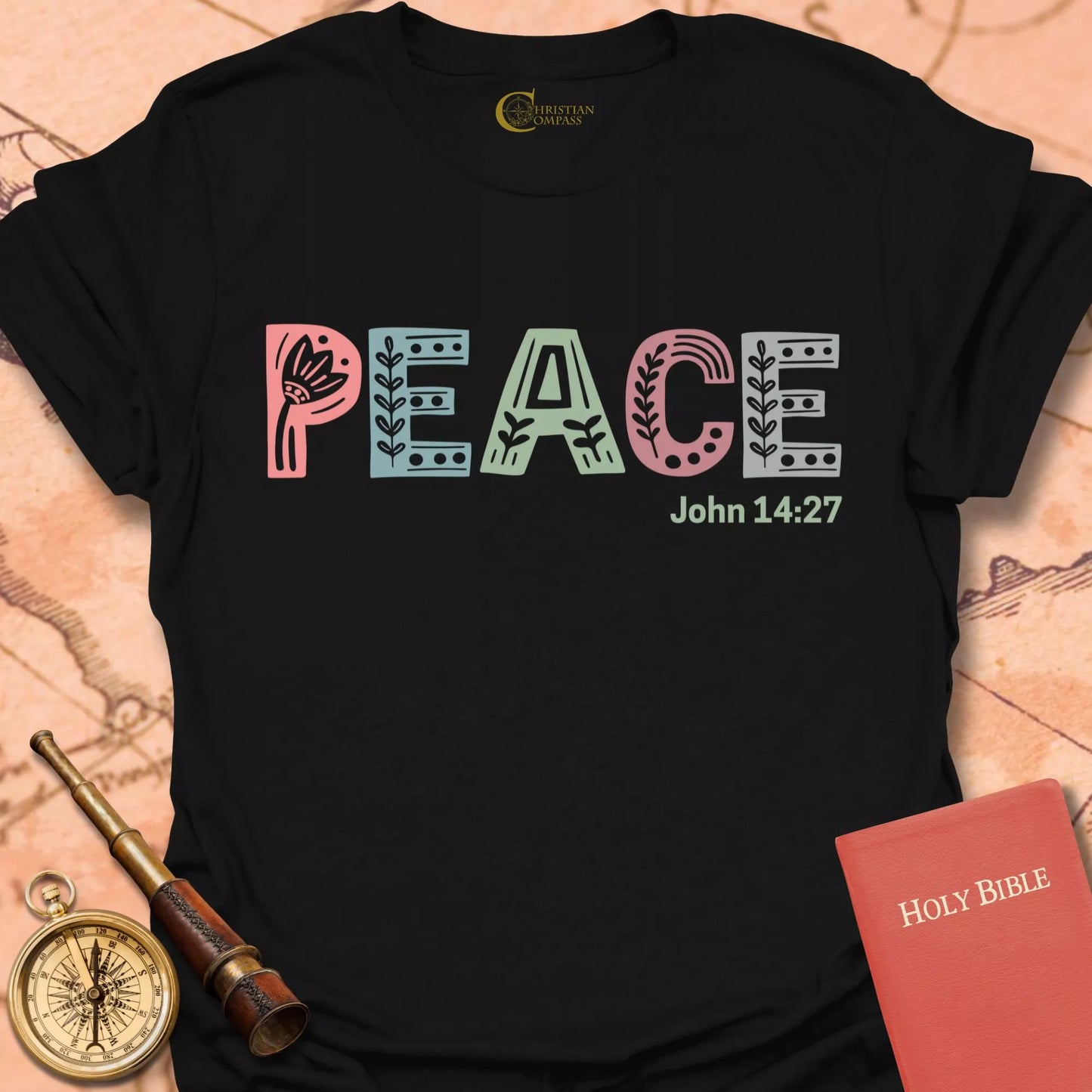 Peace – John 14:27 Christmas T-Shirt
