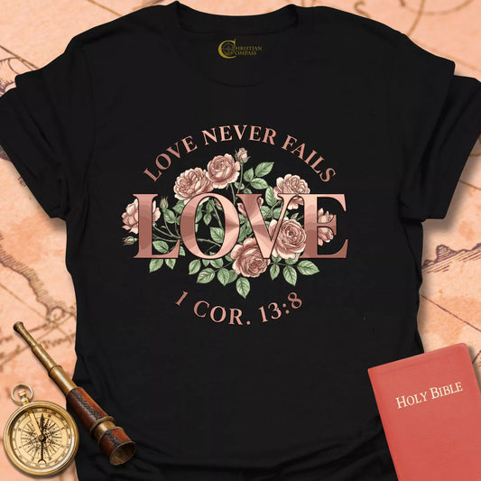 Love Never Fails T-Shirt
