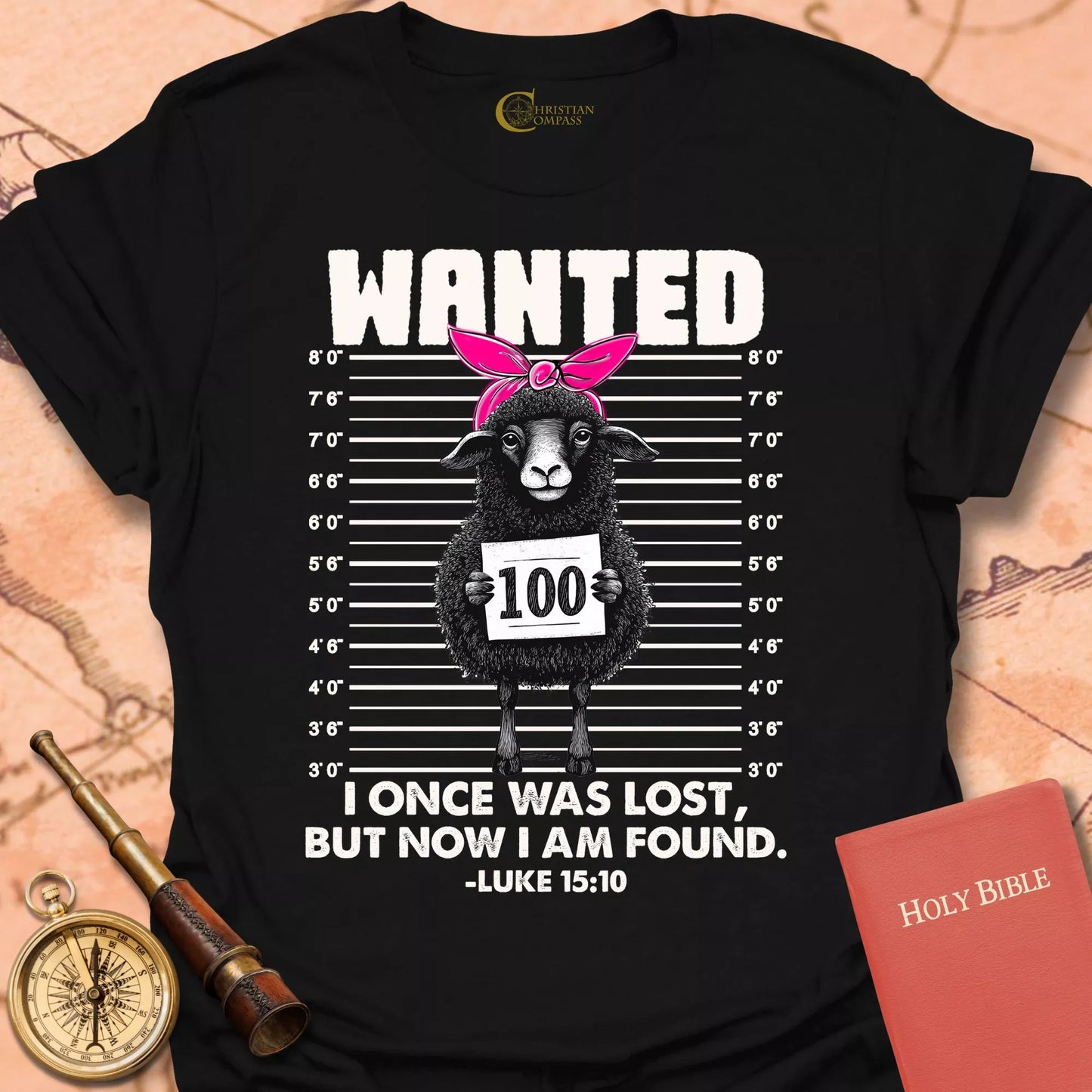 Wanted: I Was Lost, But Now I am Found T-Shirt