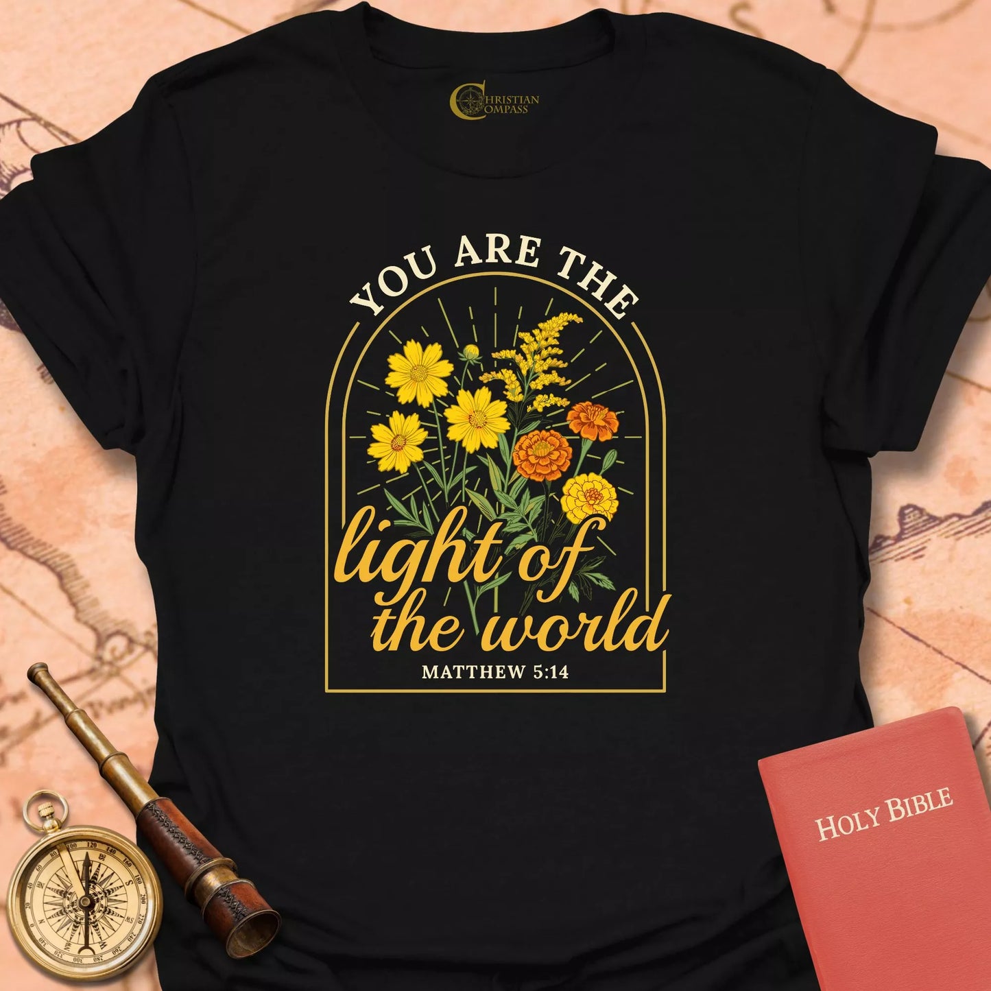 Light of the World, Matthew 5:14 T-Shirt