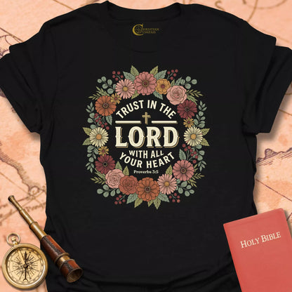 Trust in the Lord Floral T-Shirt