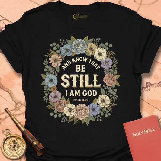 Be Still Floral T-Shirt