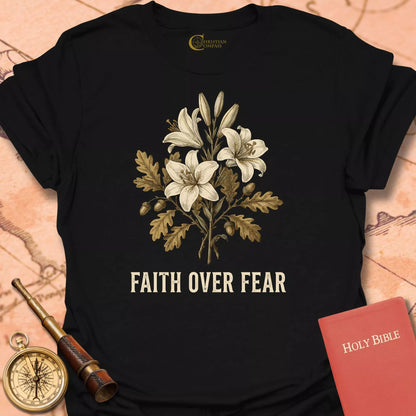 Faith Over Fear Floral T-Shirt