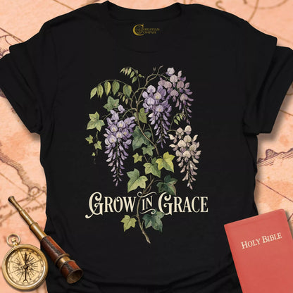 Grow in Grace Floral T-Shirt