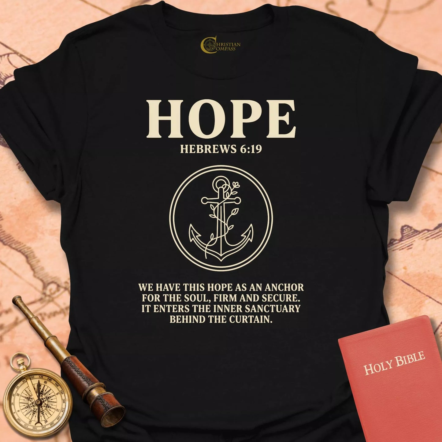 Hope, Hebrews 6:19 T-Shirt