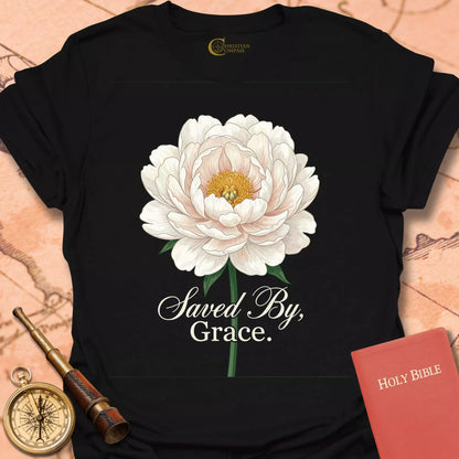 Saved by Grace Floral T-Shirt