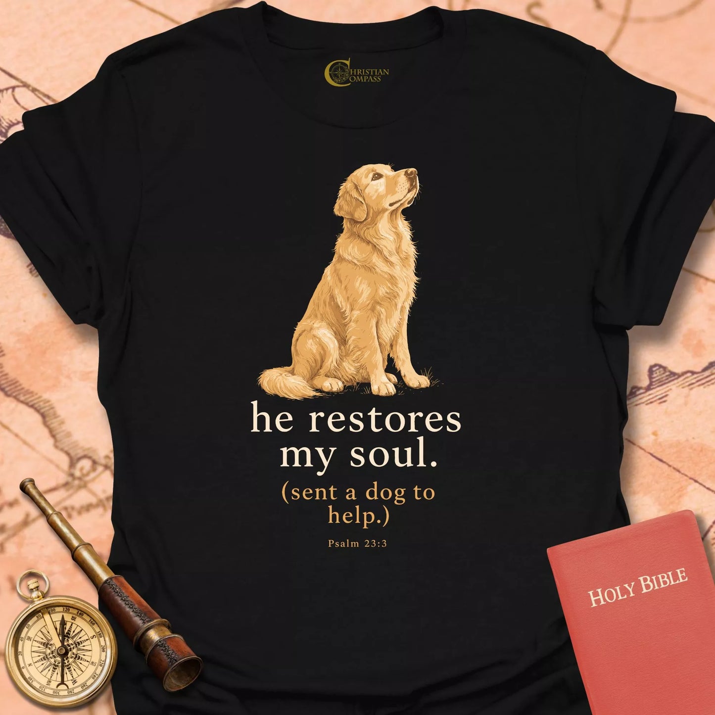 Sent a Dog to Help T-Shirt