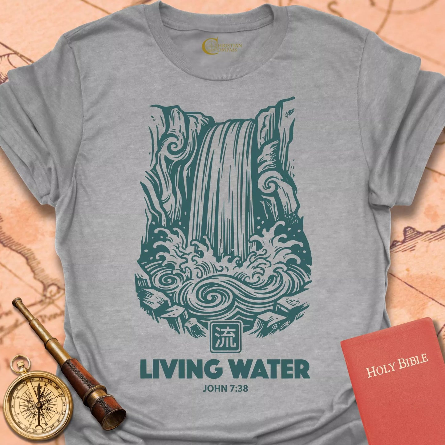 Living Water John 7:38 T-Shirt