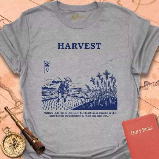 Harvest Matthew 13:23 T-Shirt