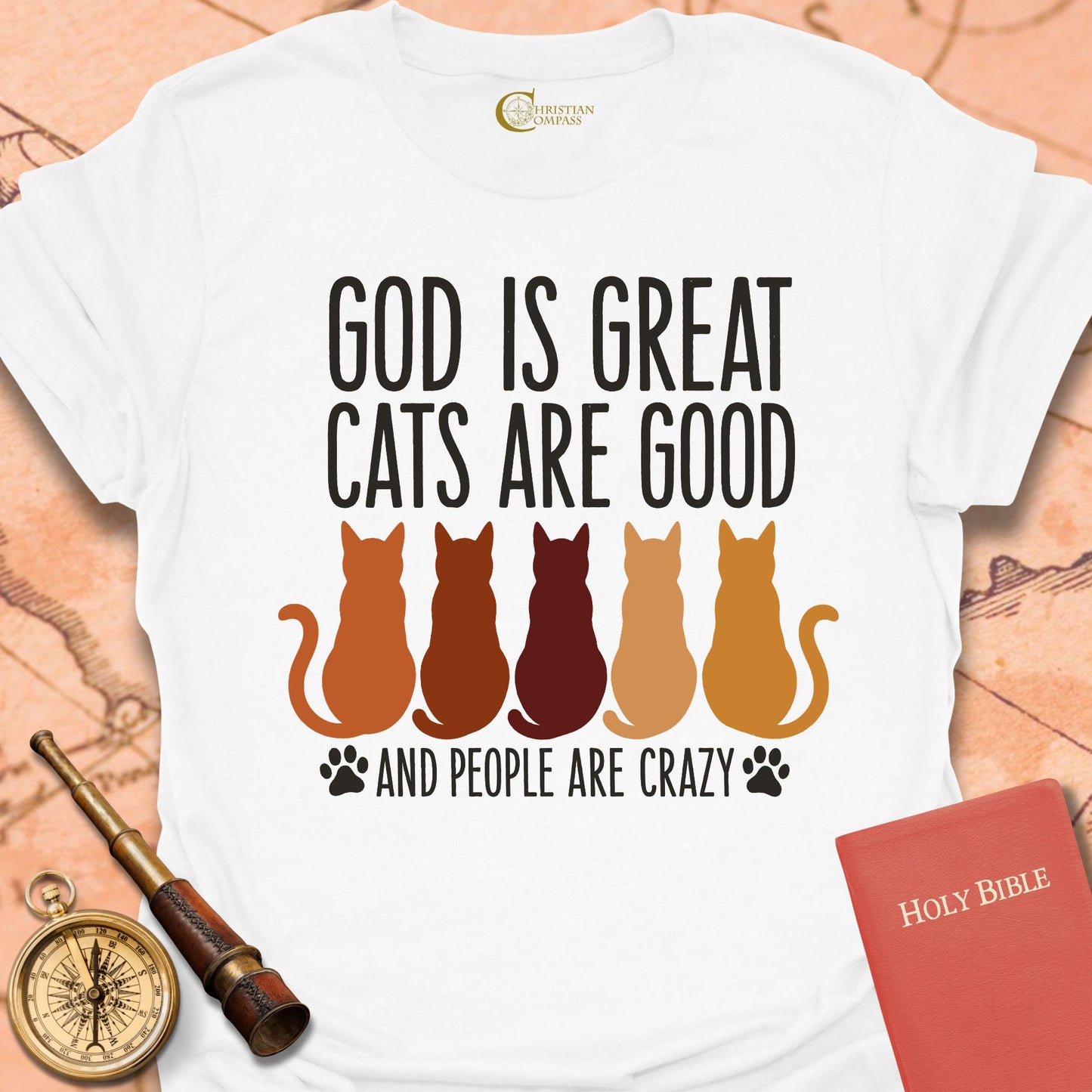 God is Great Cats T-Shirt