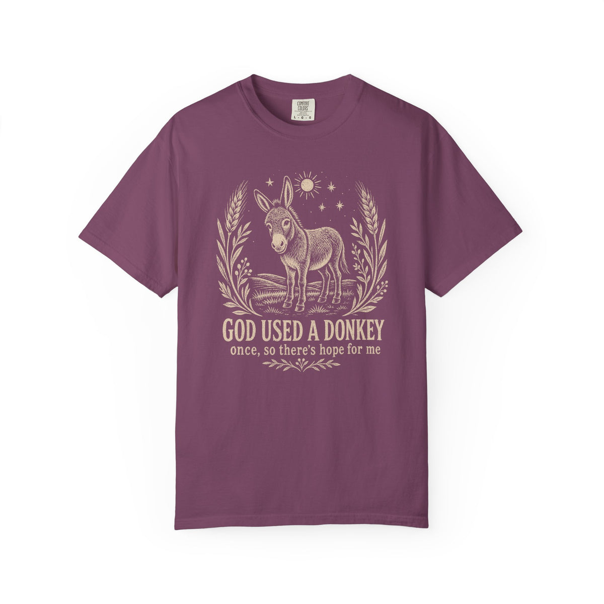 God Used a Donkey Once (So There’s Hope for Me) Premium T-shirt