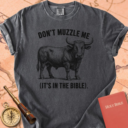 Don't Muzzle Me (It's in the Bible) Premium T-shirt