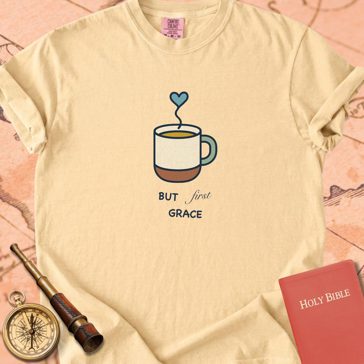 But First, Grace Premium T-shirt