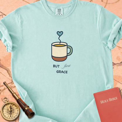 But First, Grace Premium T-shirt