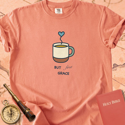 But First, Grace Premium T-shirt