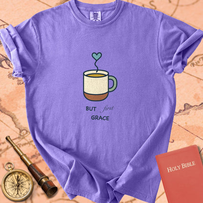 But First, Grace Premium T-shirt