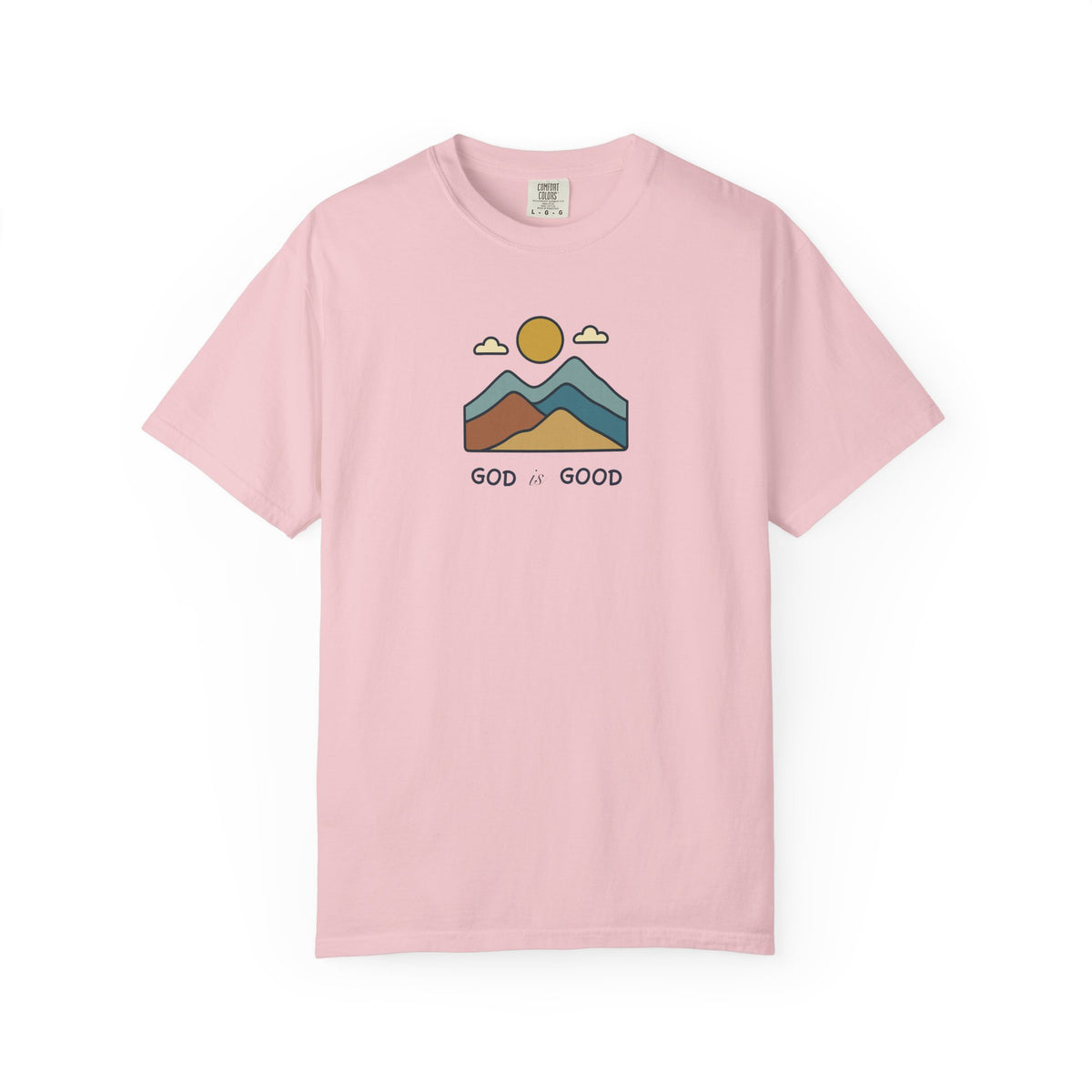 God is Good Mountains Premium T-shirt