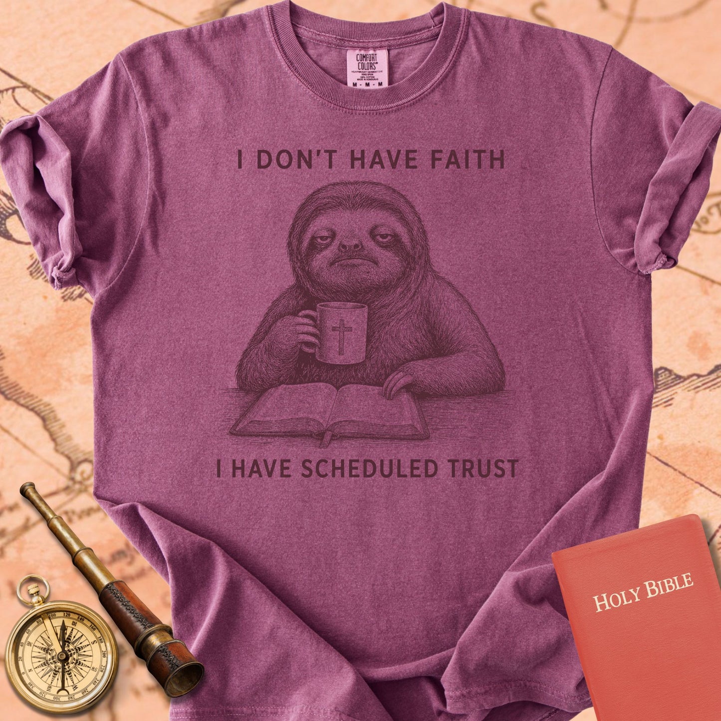 I Don't Have Faith, I Have Scheduled Trust Premium T-shirt