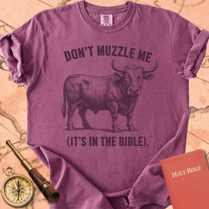 Don't Muzzle Me (It's in the Bible) Premium T-shirt