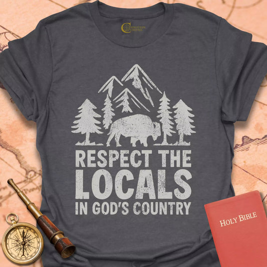 Respect the Locals Bison T-Shirt