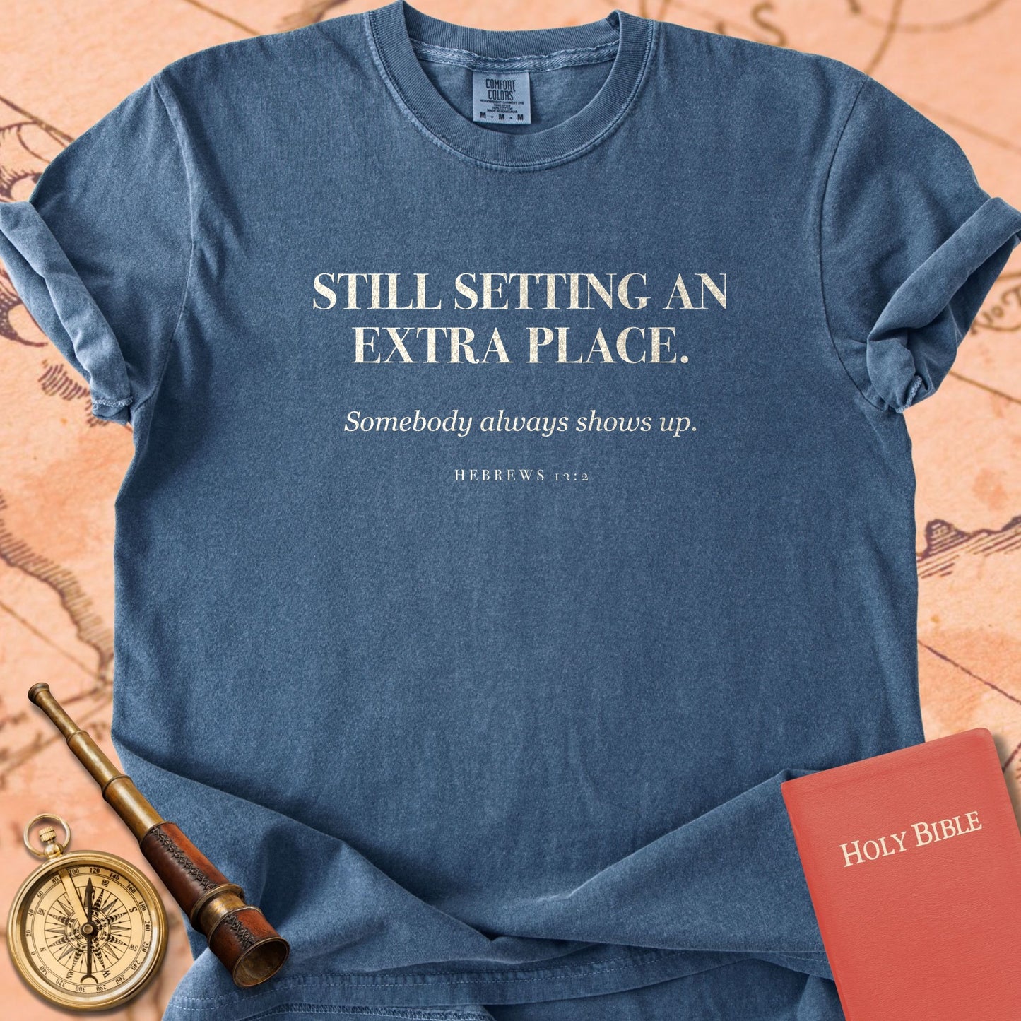 Still Setting an Extra Place. — Denim