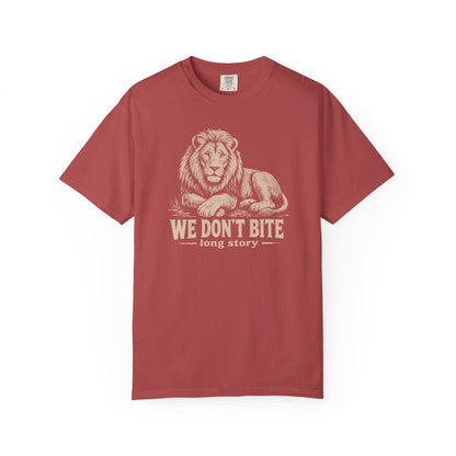 We Don’t Bite (Long Story) Premium T-shirt