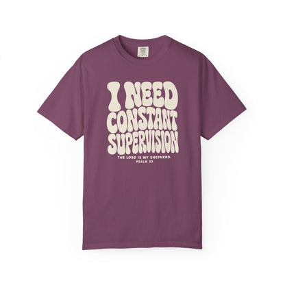 The Lord Is My Shepherd (I Need Constant Supervision) Premium T-shirt