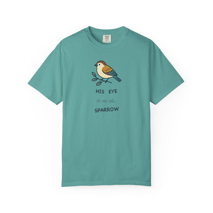 His Eye is on the Sparrow Premium T-shirt