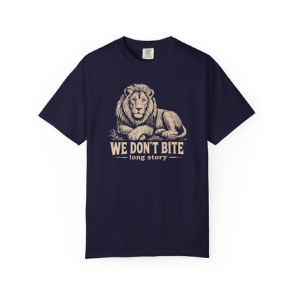 We Don’t Bite (Long Story) Premium T-shirt
