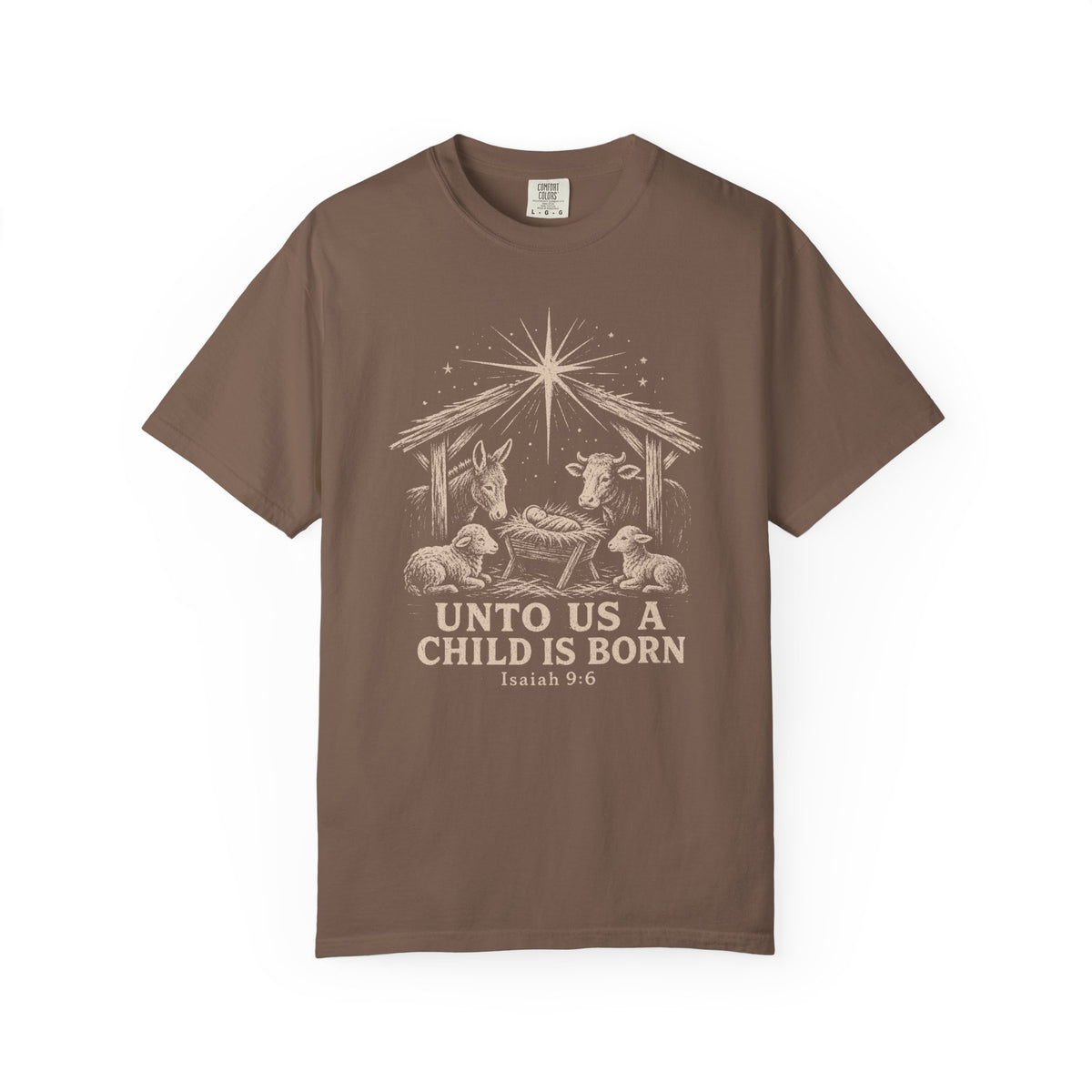 Unto Us a Child Is Born Premium T-shirt
