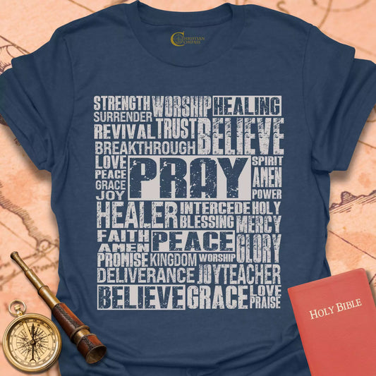 Pray Collage T-Shirt