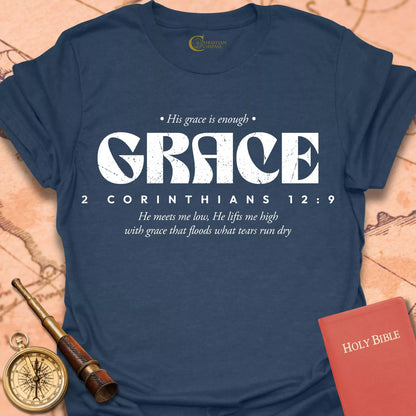 Grace 2 Corinthians 12:9 T-Shirt