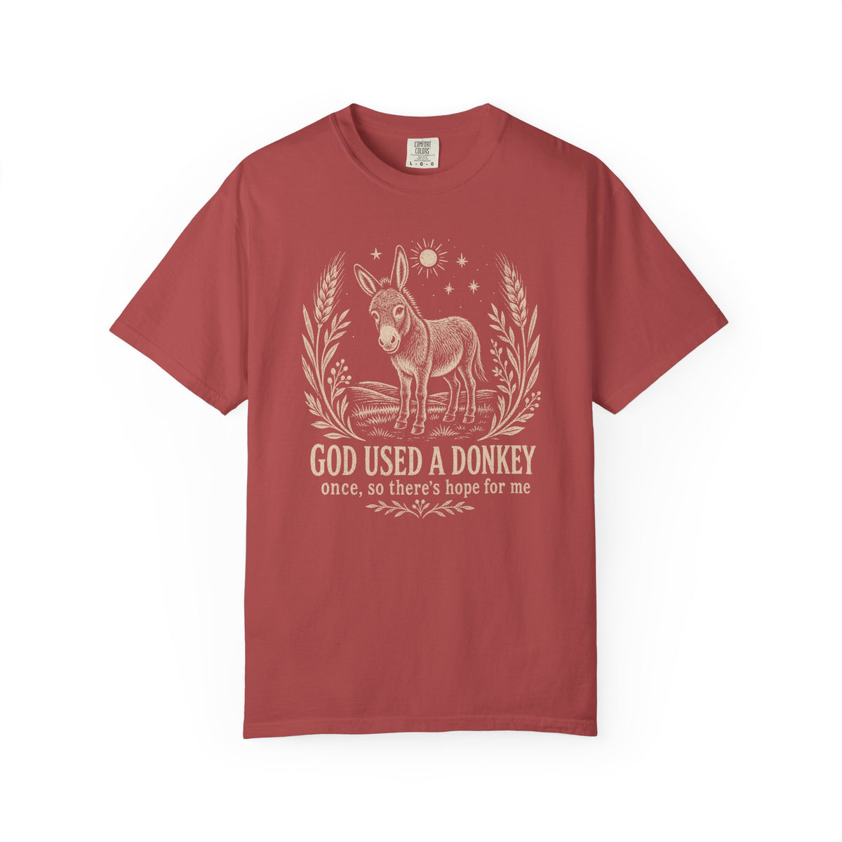 God Used a Donkey Once (So There’s Hope for Me) Premium T-shirt