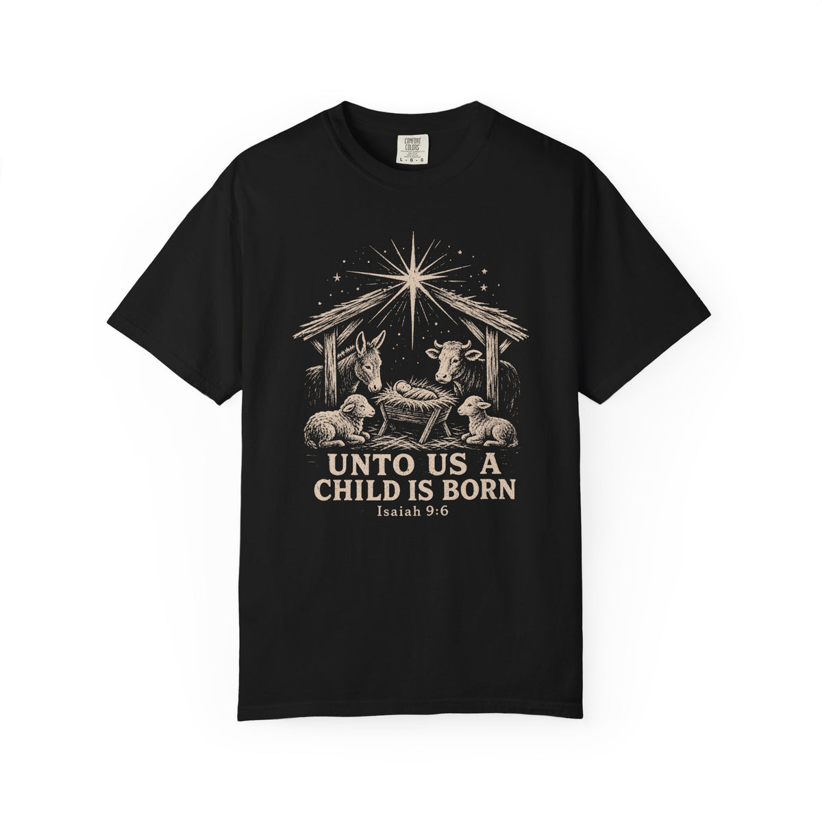 Unto Us a Child Is Born Premium T-shirt
