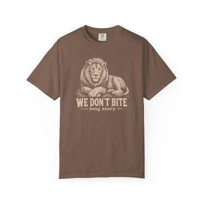 We Don’t Bite (Long Story) Premium T-shirt
