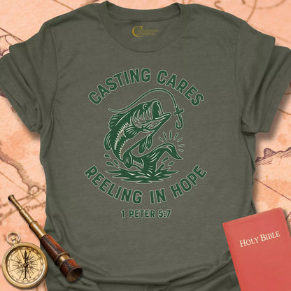 Casting Cares Reeling in Hope T-Shirt