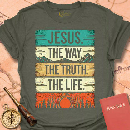 Jesus the Way the Truth the Life T-Shirt