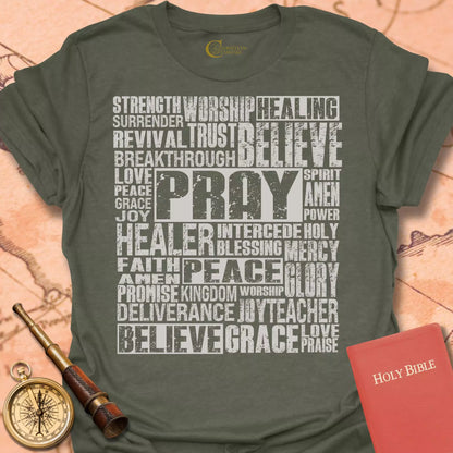 Pray Collage T-Shirt