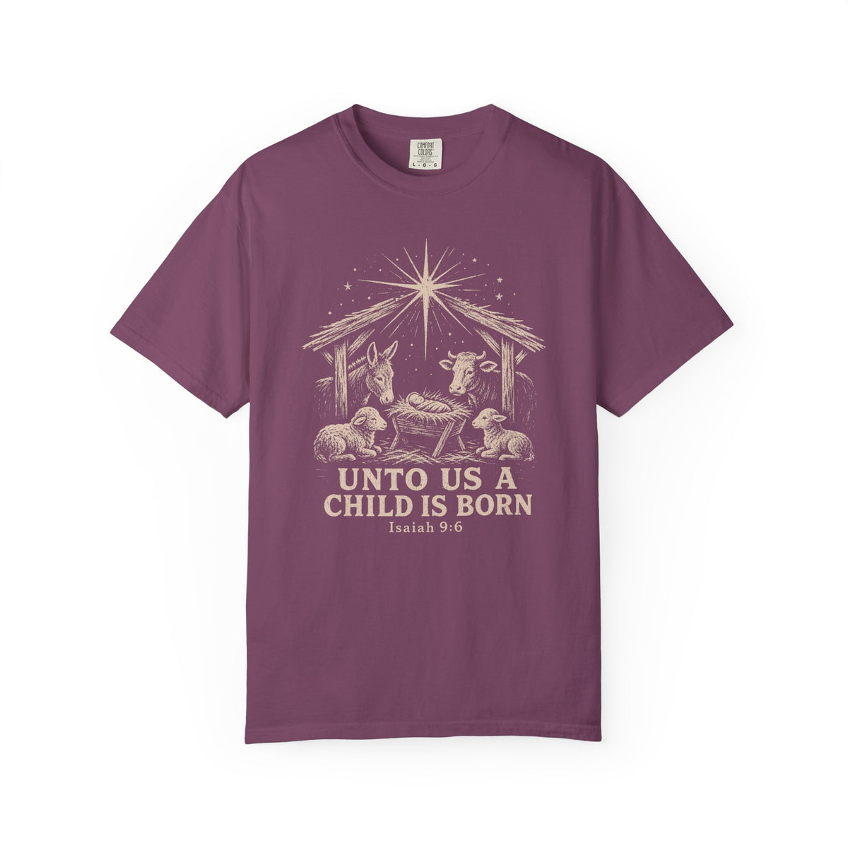 Unto Us a Child Is Born Premium T-shirt