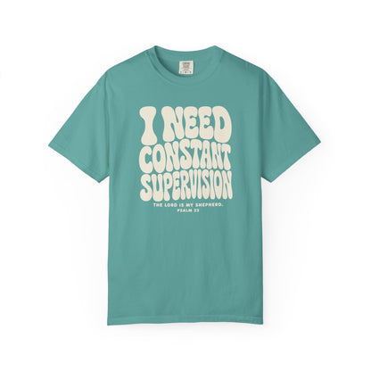 The Lord Is My Shepherd (I Need Constant Supervision) Premium T-shirt