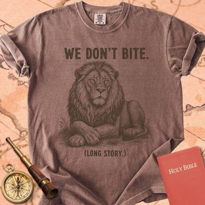 We Don't Bite (Long Story) Premium T-shirt