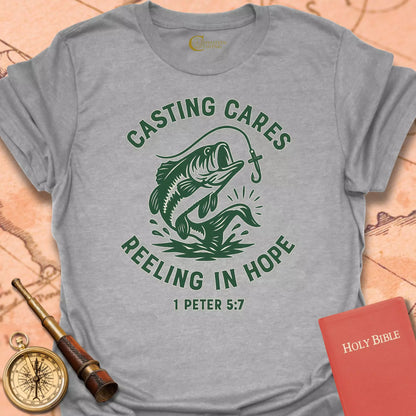 Casting Cares Reeling in Hope T-Shirt