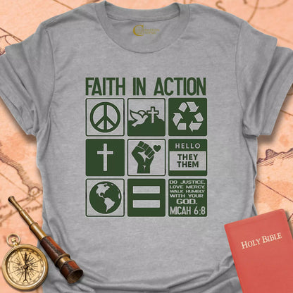 Faith in Action T-Shirt