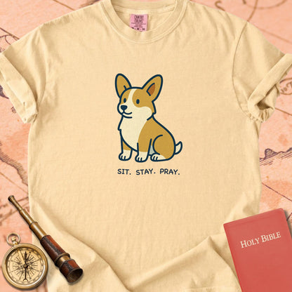 Sit. Stay. Pray. Premium T-shirt