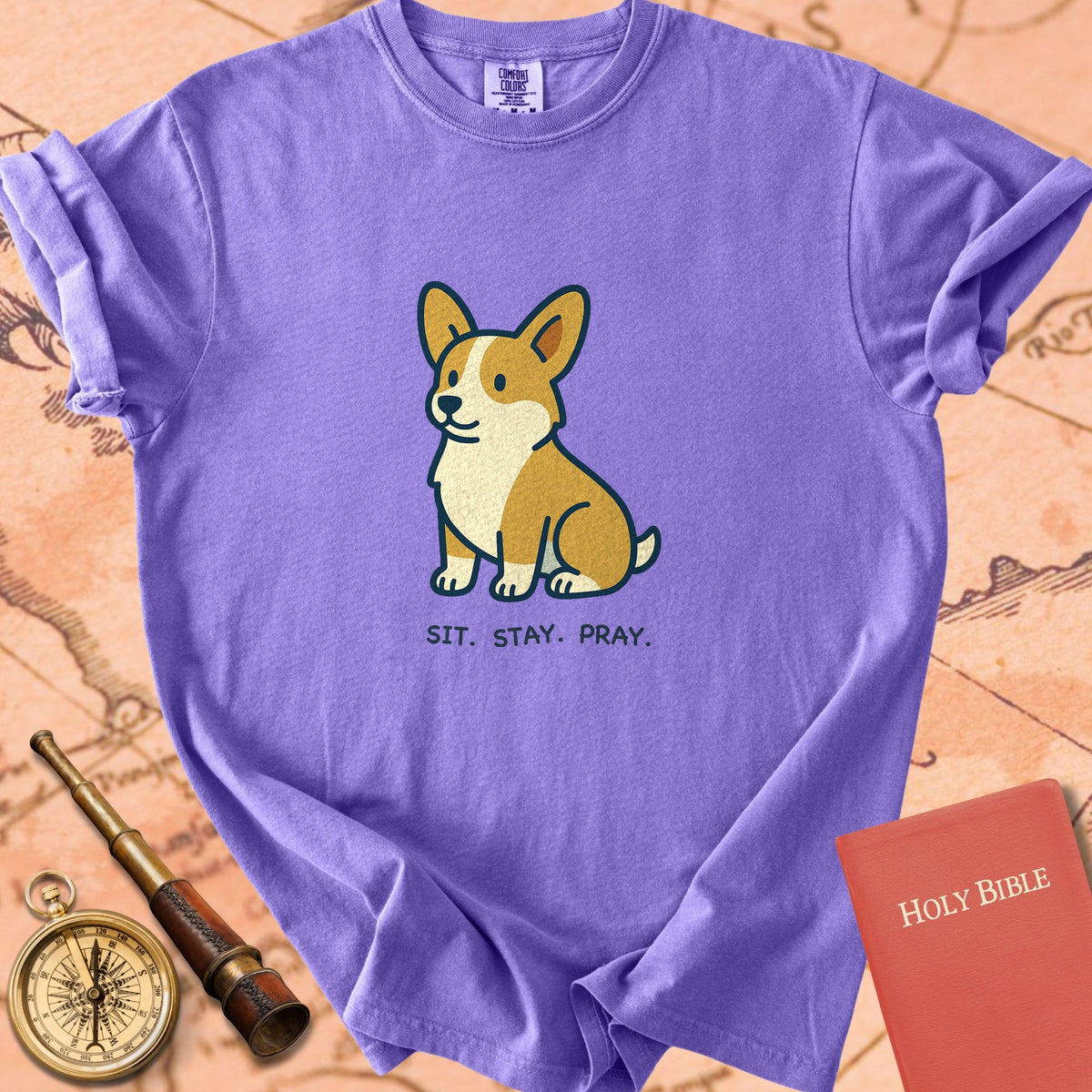 Sit. Stay. Pray. Premium T-shirt