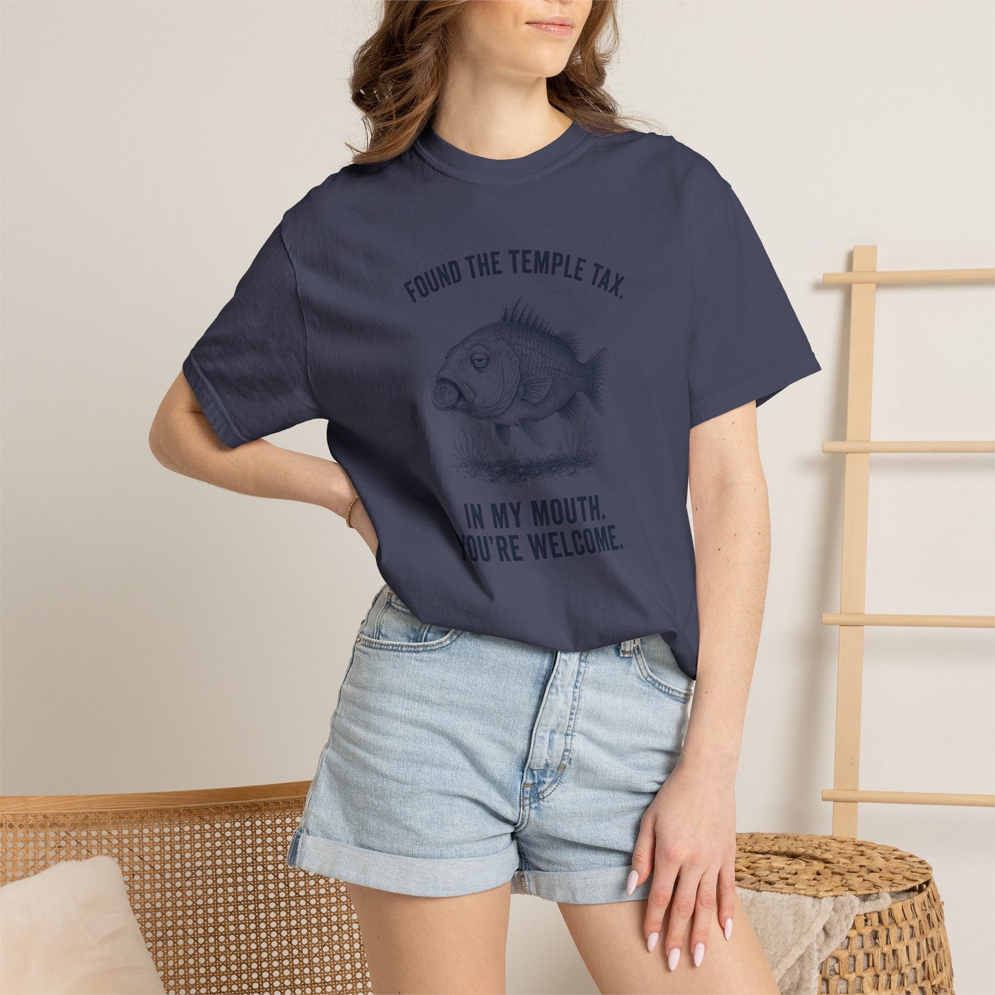 Found the Temple Tax (In My Mouth, You're Welcome) Premium T-shirt