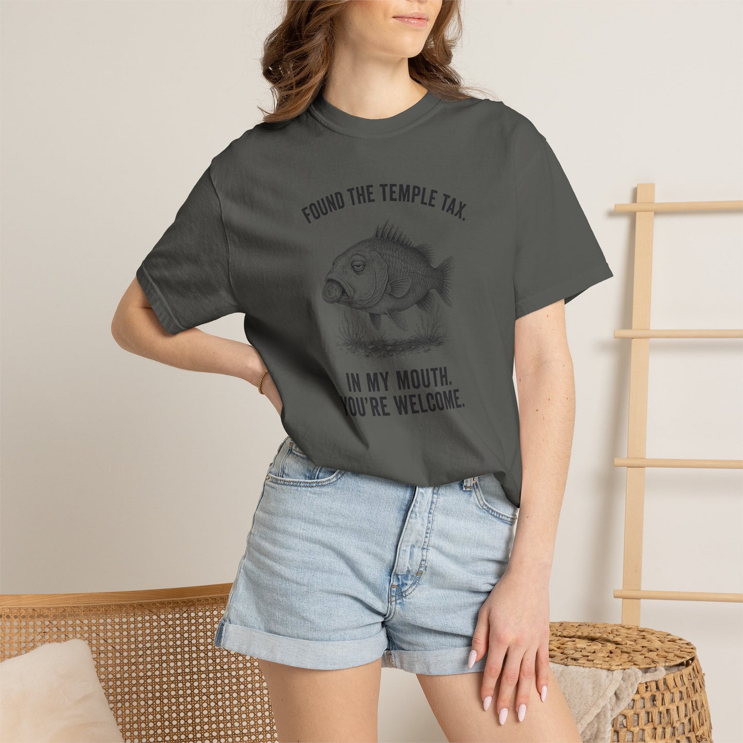 Found the Temple Tax (In My Mouth, You're Welcome) Premium T-shirt