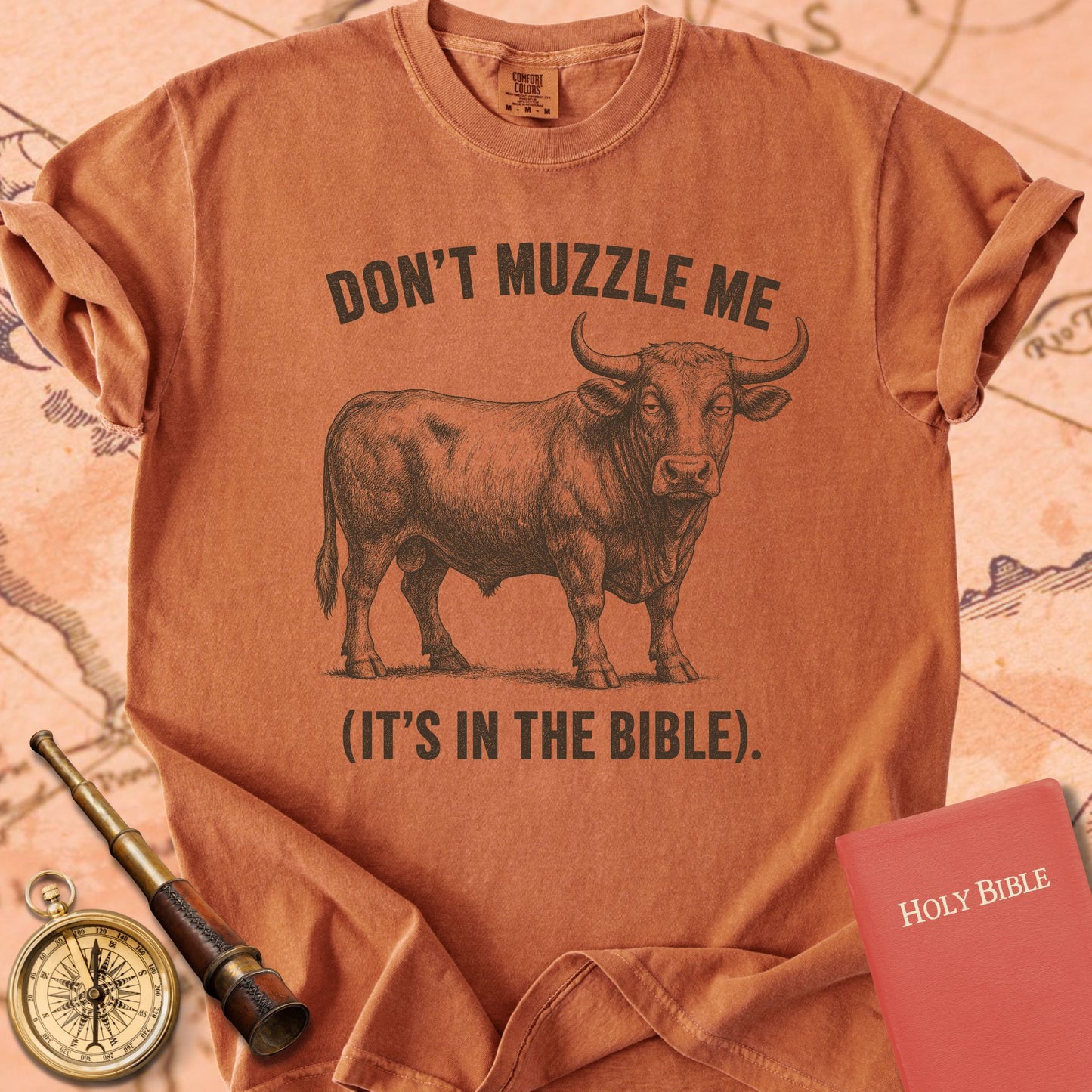 Don't Muzzle Me (It's in the Bible) Premium T-shirt